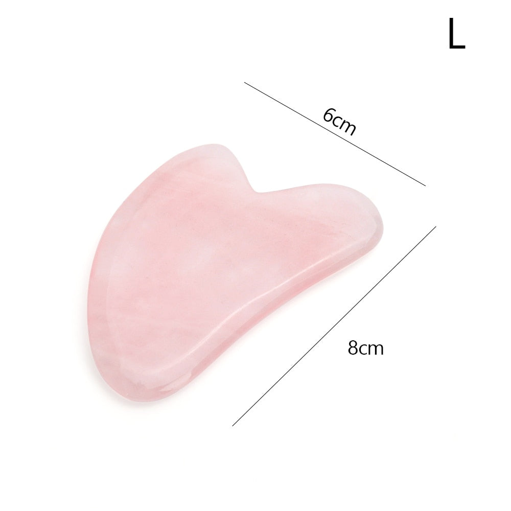 Rose Quarts Gua Sha Set